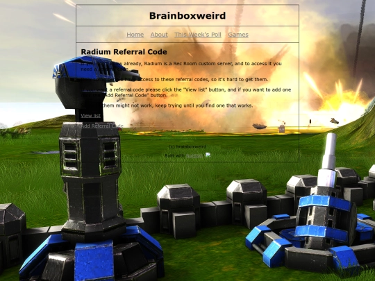projects/radium screenshot