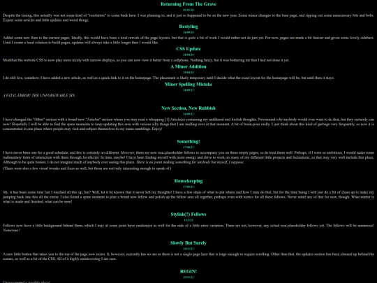 updates screenshot