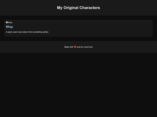 index screenshot