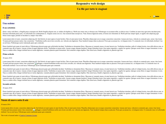 sito nuovo/responsive screenshot