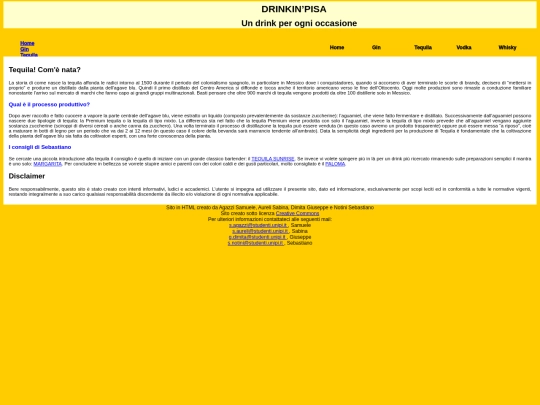 sito nuovo/tequila screenshot