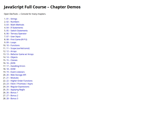 index-js-course screenshot