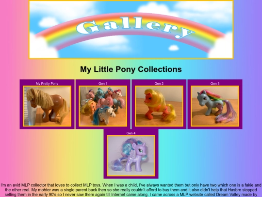 gallery/mlpcollections screenshot