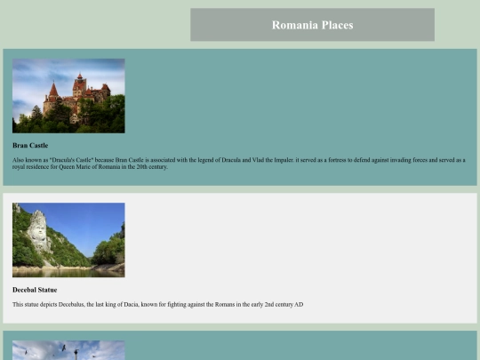 romaniageography screenshot