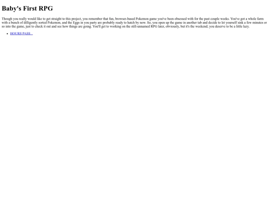 creations/BabysFirstRPG/pokerastinate screenshot