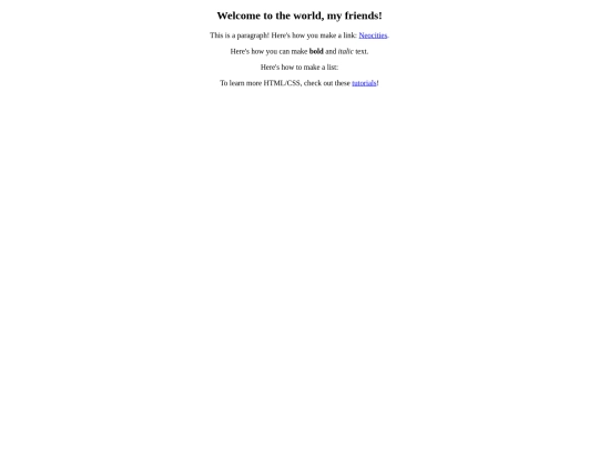index screenshot