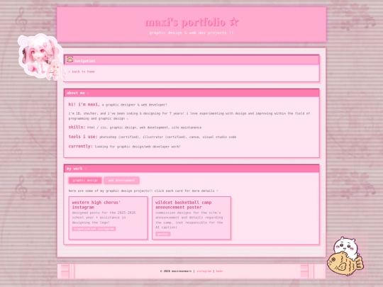 portfolio screenshot