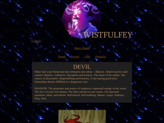 tarot/cards/devil screenshot