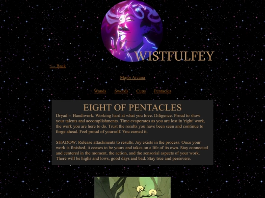 tarot/cards/eight_of_pentacles screenshot
