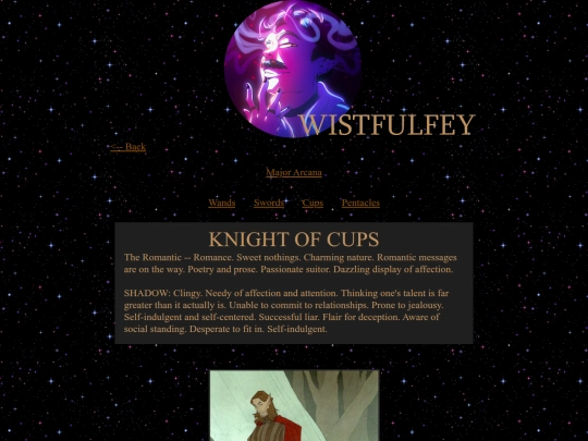 tarot/cards/knight_of_cups screenshot