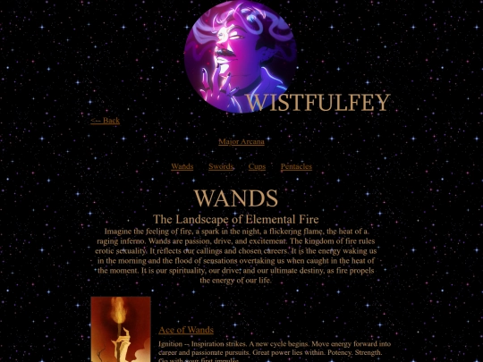 tarot/wands screenshot