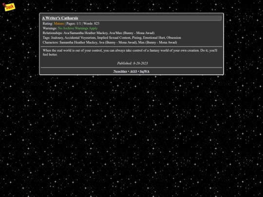 fanfiction/bunnymonaawad screenshot