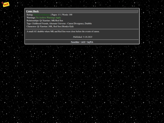 fanfiction/legomonkiekid screenshot