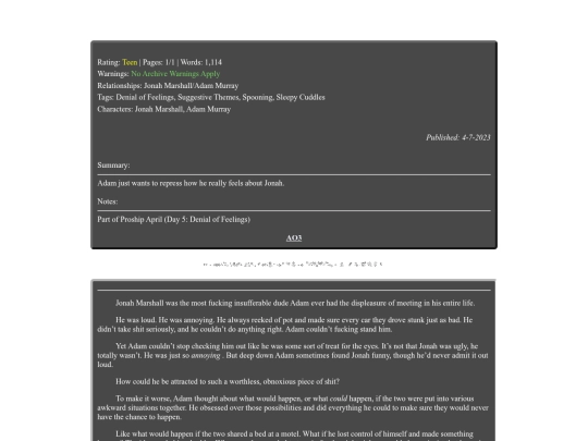 fanfiction/mandelacatalogue/dontkeepmewarm screenshot