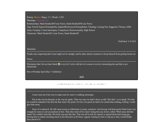 fanfiction/mandelacatalogue/doublelife screenshot