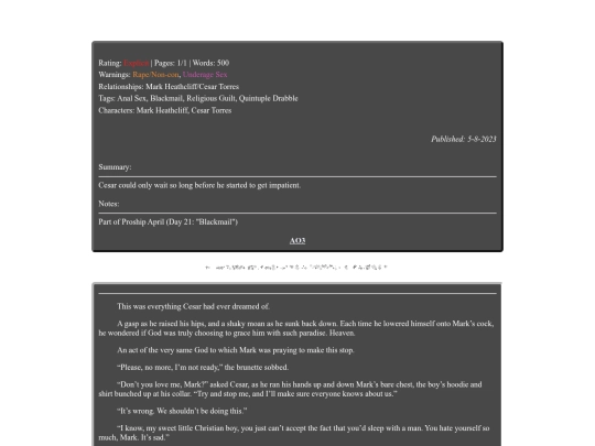 fanfiction/mandelacatalogue/godhelpme screenshot