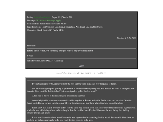 fanfiction/mandelacatalogue/hereforyoubutalsoformealways screenshot