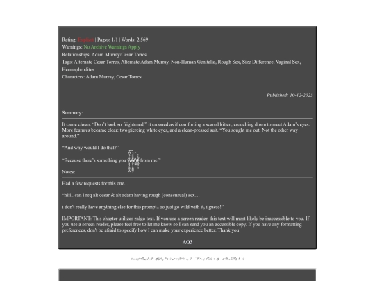 fanfiction/mandelacatalogue/itsonlyunnatural screenshot