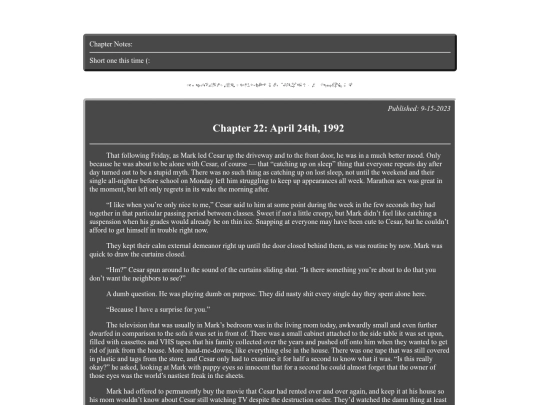fanfiction/mandelacatalogue/lovemeharder/ch22 screenshot
