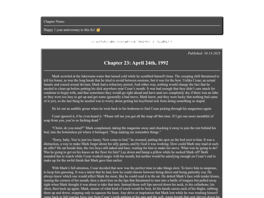 fanfiction/mandelacatalogue/lovemeharder/ch23 screenshot