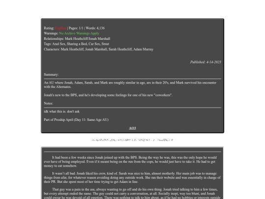 fanfiction/mandelacatalogue/rain screenshot