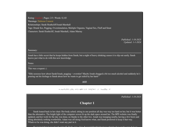 fanfiction/mandelacatalogue/thatfuzzyfeeling/ch1 screenshot
