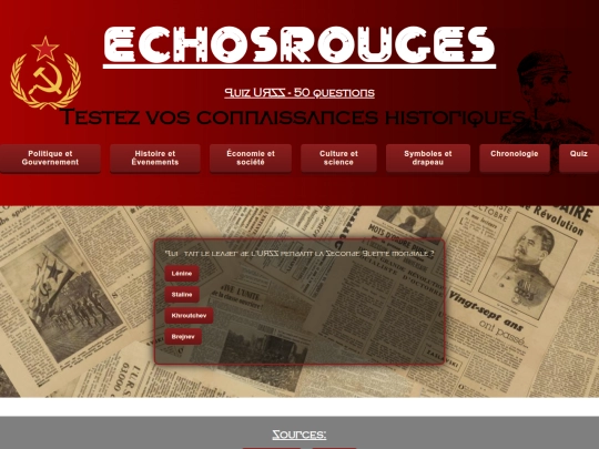 Quiz screenshot