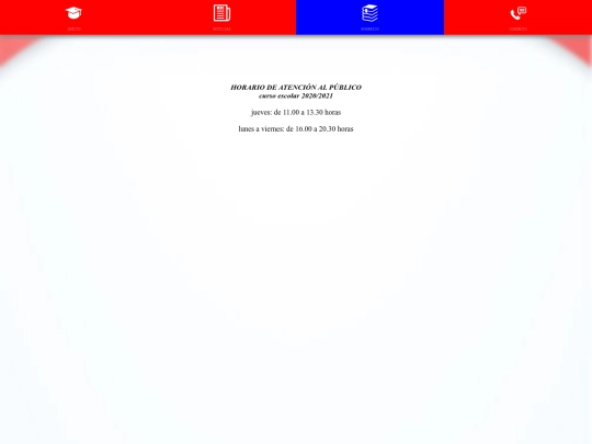horario screenshot