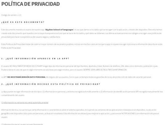 politica screenshot