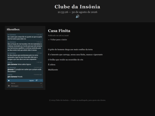 Artigos entre Horas/casafinita screenshot