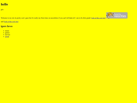 index screenshot