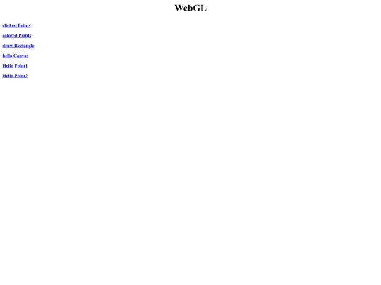 WebGL screenshot