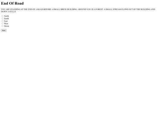 textAdventures/CollosalCave screenshot