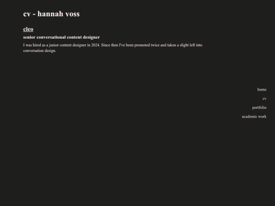 cv screenshot