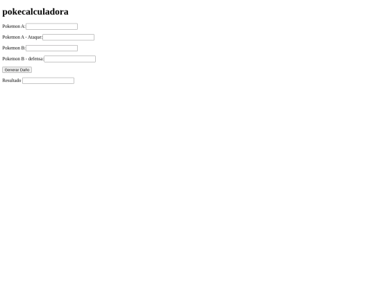 Trabajo 2/PokeCalculadora screenshot