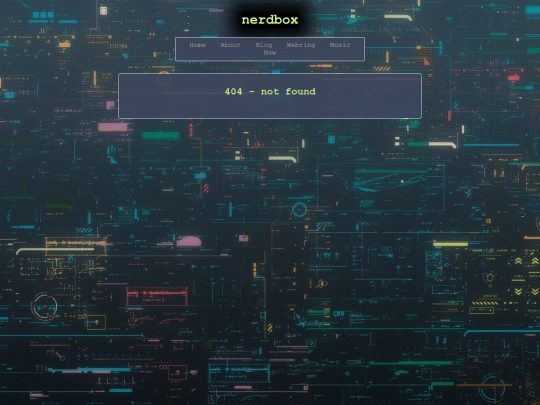 not_found screenshot