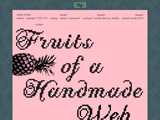 fruitsofahandmadeweb screenshot