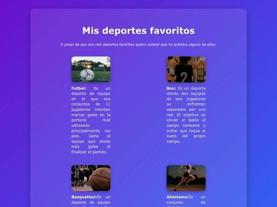 deportes screenshot