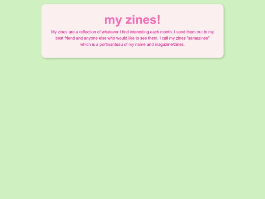 myzines screenshot