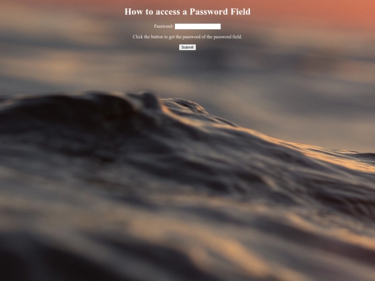 passwordTest screenshot