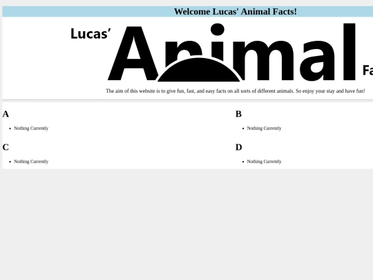 WayCoolAnimalFact1s screenshot