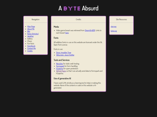 credits screenshot