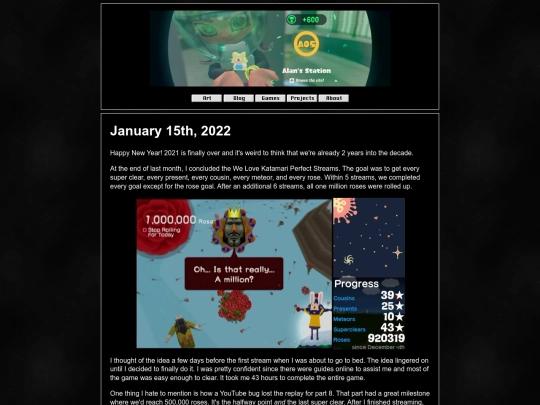 entry/1-15-2022 screenshot