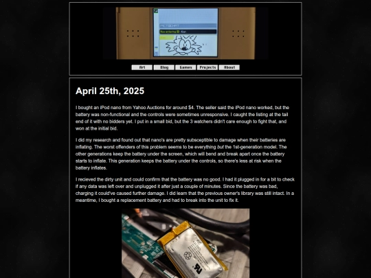 entry/4-25-2025 screenshot