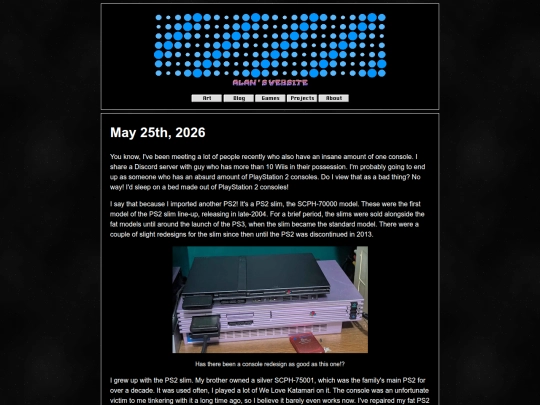 entry/5-25-2026 screenshot
