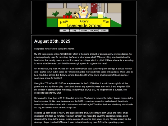 entry/8-25-2025 screenshot
