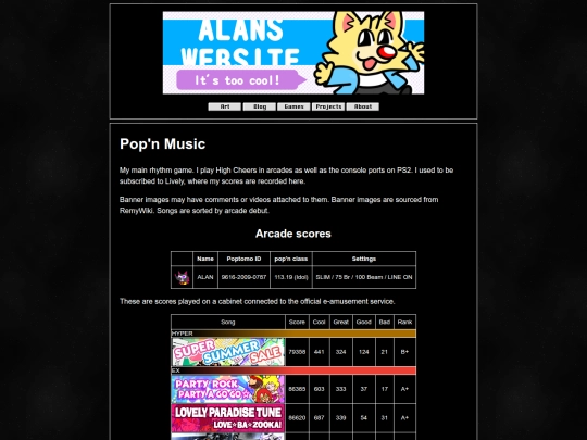 extra/popnmusic screenshot