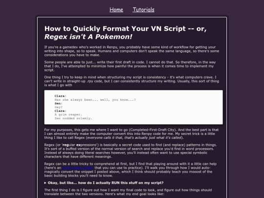 regex screenshot