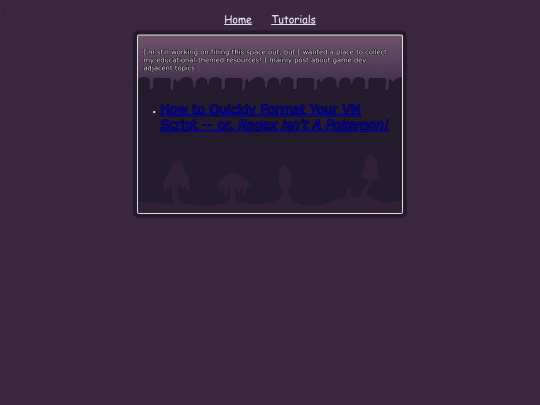 tutorials screenshot