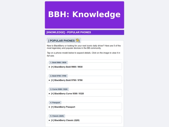 knowledge/popularphones screenshot